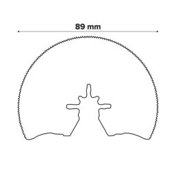 Erbauer   Multi-Material Segmented Cutting Blade 89mm