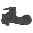 Grohe Get Matt Black 130mm Wall Mounted Single Control Manual Mixer Tap