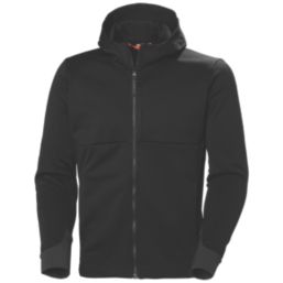 Helly Hansen Tech Hooded Midlayer  Jacket Black Small 36" Chest