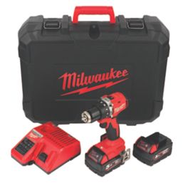 Refurb Milwaukee Next Generation M18BLPDRC-502C 18V 2 x 5.0Ah Li-Ion RedLithium Brushless Cordless Combi Drill