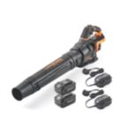 LawnMaster  CLBL4807-01 48V 2 x 4.0Ah Li-Ion MX Brushless Cordless Axial Leaf Blower
