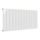 Reina Casina Single 600mm x 1230mm 3193BTU White Horizontal Designer Radiator