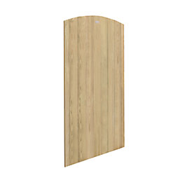 Forest  Garden Gate 900mm x 1800mm Natural Timber