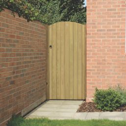 Forest  Garden Gate 900mm x 1800mm Natural Timber