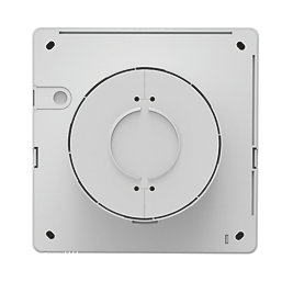 Manrose Quiet Fan X5 Conceal/ QF100TX5CON 100mm (4") Axial Bathroom Extractor Fan with Timer White 220-240V