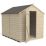 Forest  6' x 8' (Nominal) Apex Overlap Timber Shed with Assembly