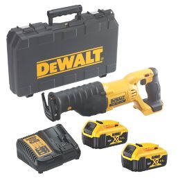 DeWalt DCS380M2-GB 18V 2 x 4.0Ah Li-Ion XR  Cordless Reciprocating Saw