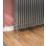 Reina 270mm Raw Steel Lacquer 3 Column Radiator Feet 2 Pack