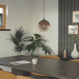 Eglo Ariscani 1 Pendant Light Black