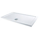 Rectangular Shower Tray White 900mm x 800mm x 40mm