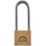 Squire LN4S/2.5 Brass  All-Weather Long Shackle  Marine Padlock 39.5mm