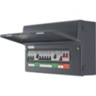 British General Fortress 16-Module 8-Way Populated High Integrity Main Switch Consumer Unit with SPD
