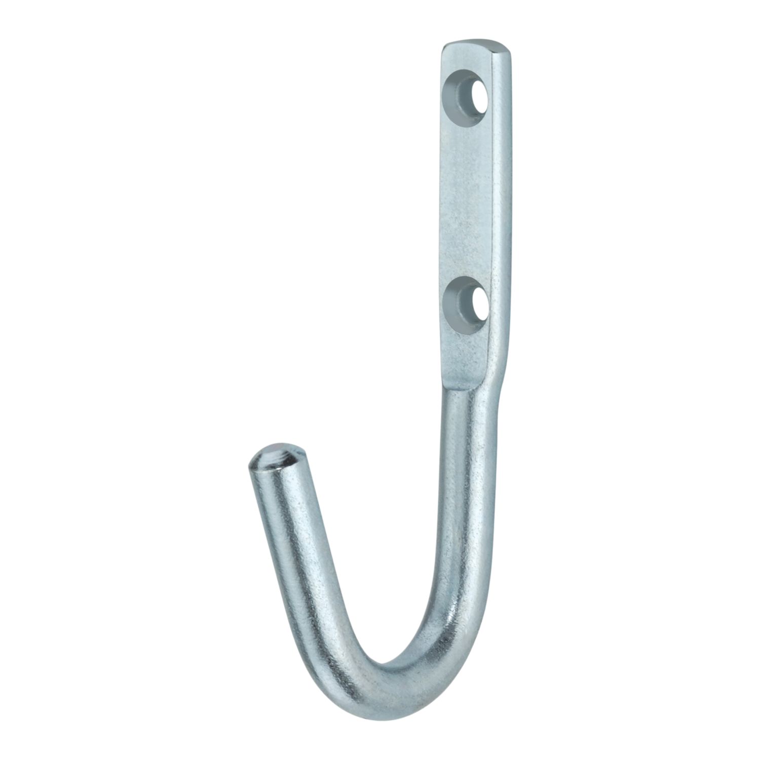 Essentials Single Hooks Zinc Plated 100mm 5 Pack (275TA)