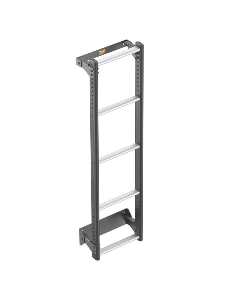 Van Guard  Toyota ProAce 2016 on 5-Treads ULTI Rear Door Ladder for H1 1260mm