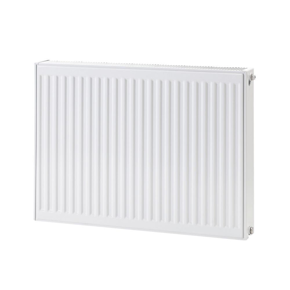 Flomasta 600mm x 700mm 4082BTU White Type 22 Convector Radiator - Screwfix