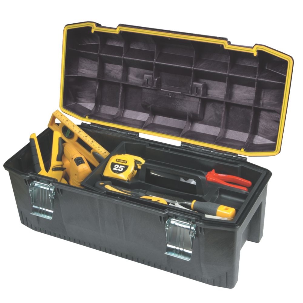 Stanley tool box deals screwfix