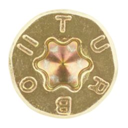 Turbo II  TX Double-Countersunk Thread Cutting Multipurpose Screws 4mm x 60mm 200 Pack