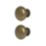Essentials Chervil Round Cabinet Knob Antique Brass 32mm 2 Pieces