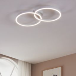 Eglo Amandolo LED Ceiling Light White 19.5W 2400lm