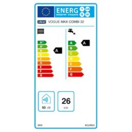 Ideal Heating Vogue Max Combi 32 Gas Combi Boiler White
