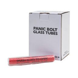 Essentials  Glass Panic Bolt Tubes 126mm 20 Pack