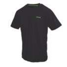 Apache Delta Short Sleeve T-Shirt Black 2X Large 48" Chest