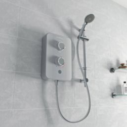 Gainsborough Slim Duo Titanium Grey 8.5kW  Electric Shower