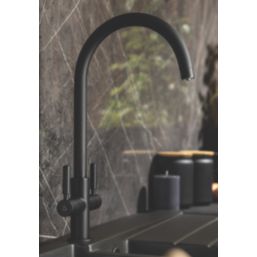 Streame by Abode Hemista 3-in-1 Boiling Mono Mixer Matt Black