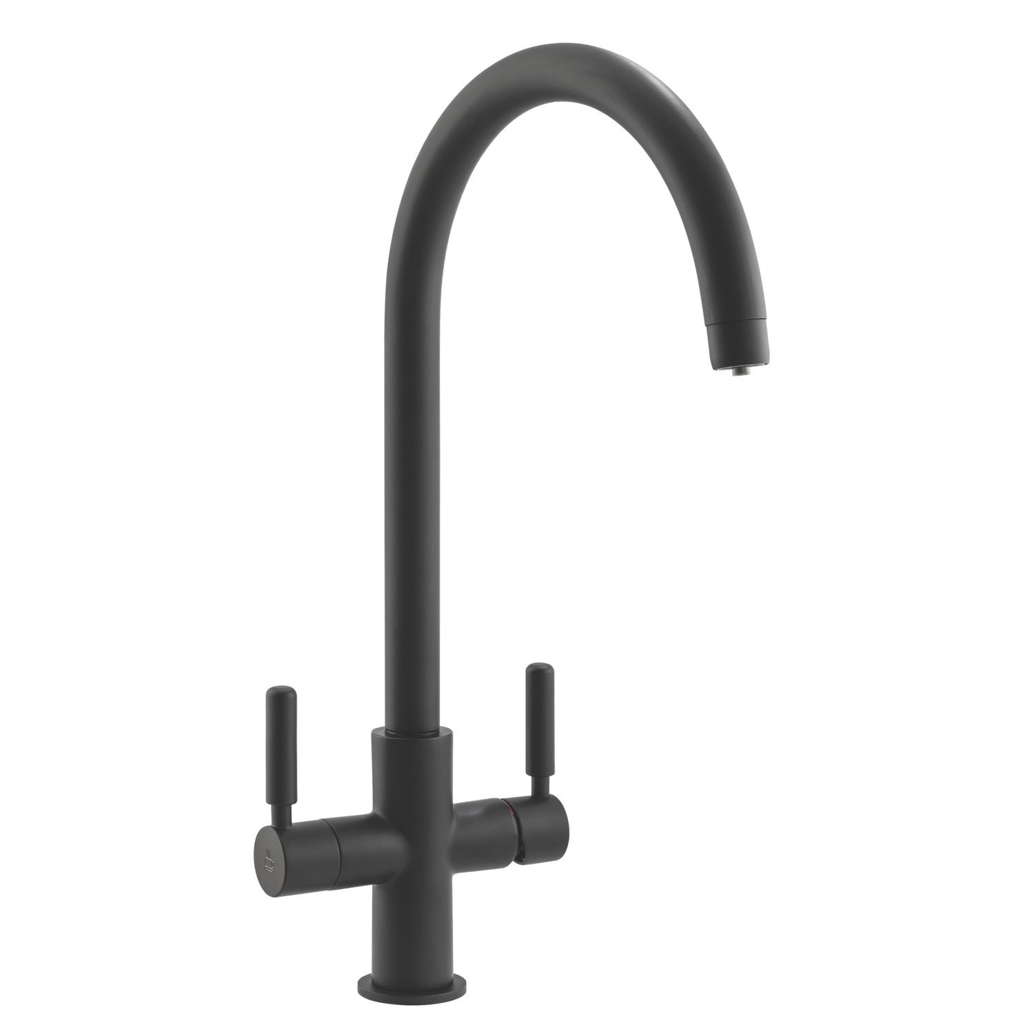 Streame by Abode Hemista 3-in-1 Boiling Mono Mixer Matt Black (276JM)