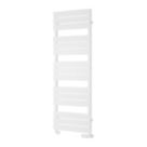 Reina 1424mm x 500mm 2291BTU White Flat Designer Towel Radiator