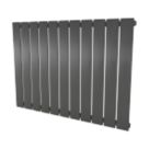 Ximax Oceanus 600mm x 820mm 1932BTU Anthracite Horizontal Designer Radiator