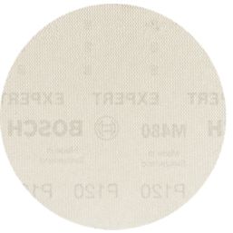 Bosch Expert M480 120 Grit Mesh Wood Sanding Discs 125mm 5 Pack