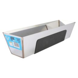 OX Pro Stainless Steel 2.9Ltr Plasterers Mud Pan 14" x 3½"