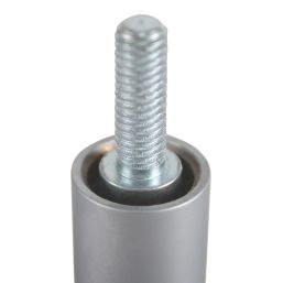 Smith & Locke  39mm Sash Stops Satin Chrome 2 Pack