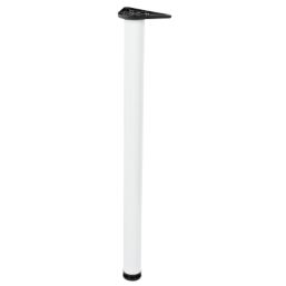 Hafele Worktop Leg White 870mm