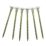 Timbadeck  PZ Double-Countersunk Single Thread Collated Thread Cutting Decking Screws 4.5mm x 65mm 1000 Pack