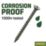 Timbadeck  PZ Double-Countersunk Single Thread Collated Thread Cutting Decking Screws 4.5mm x 65mm 1000 Pack