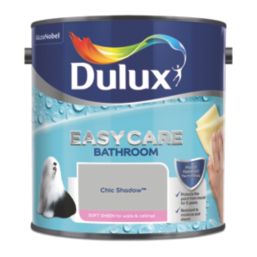 Dulux Easycare 2.5Ltr Chic Shadow Soft Sheen Emulsion Bathroom Paint