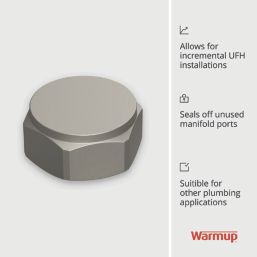 Warmup Blanking Cap 3/4" BSP F