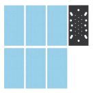 Trend Pro Mesh AB/THD/M7/P 80, 120 & 180 Grit Mesh Multi-Material Third Sheet Sanding Pads with Pad Saver  x  7 Pack