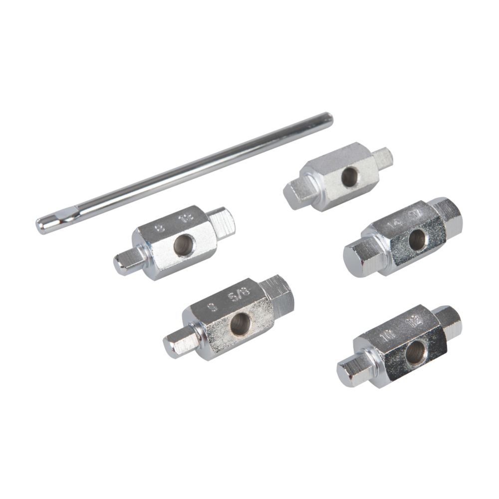 Silverline Oil Drain Plug Key Set 6 Pcs