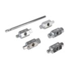 Silverline Oil Drain Plug Key Set 6 Pcs