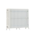 Arroll Edwardian 650mm x 906mm 4200BTU White Horizontal Designer Radiator