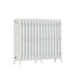 Arroll Edwardian 650mm x 906mm 4200BTU White Horizontal Designer Radiator