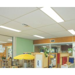 Sylvania Quantum Rectangular 1195mm x 295mm LED Panel Light White 13-26W 2300-4700lm