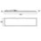 Sylvania Quantum Rectangular 1195mm x 295mm LED Panel Light White 13-26W 2300-4700lm