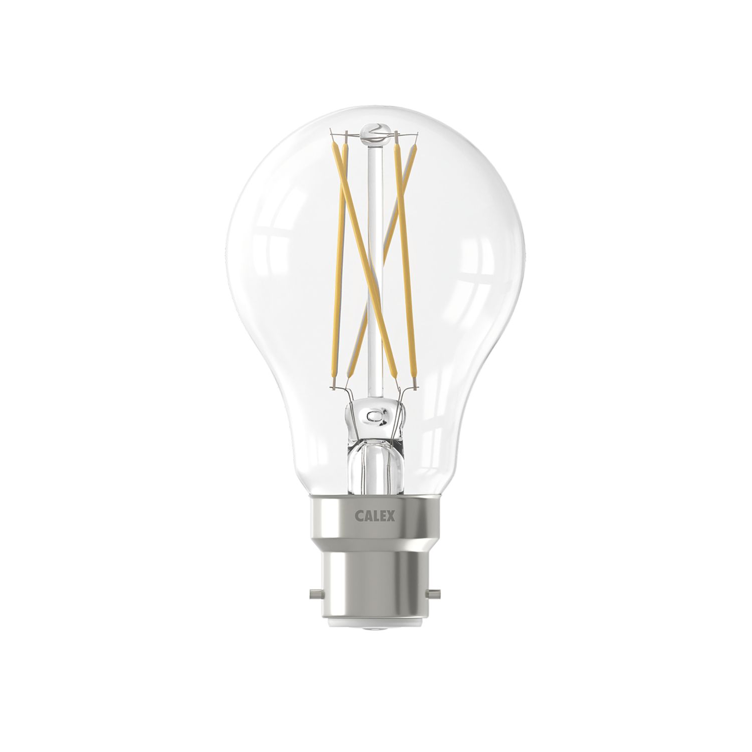 Calex B22 A60 LED Virtual Filament Smart Light Bulb 7W 806lm (277PY)