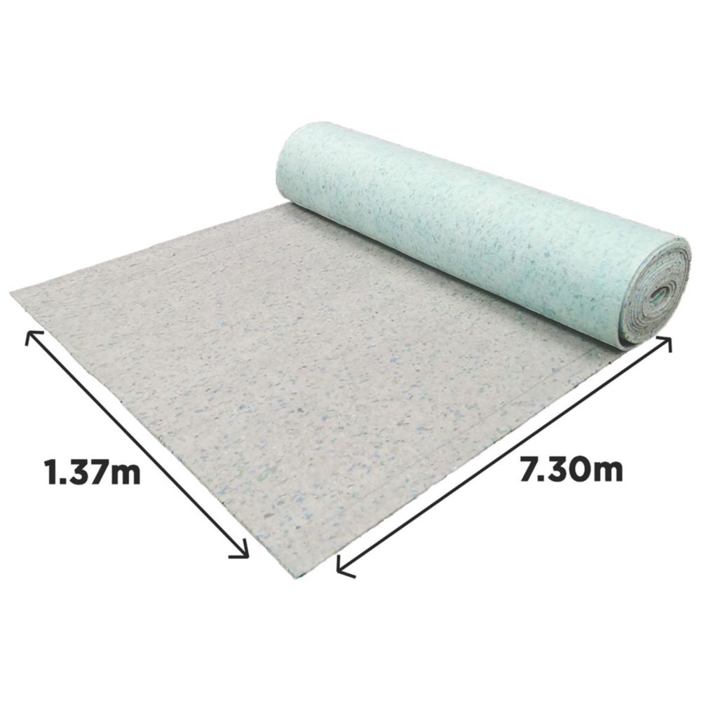 7mm Carpet Underlay 10m² - Screwfix