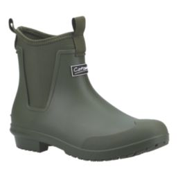 Cotswold Grosvenor Size 4 Womens Green Non Safety Wellies