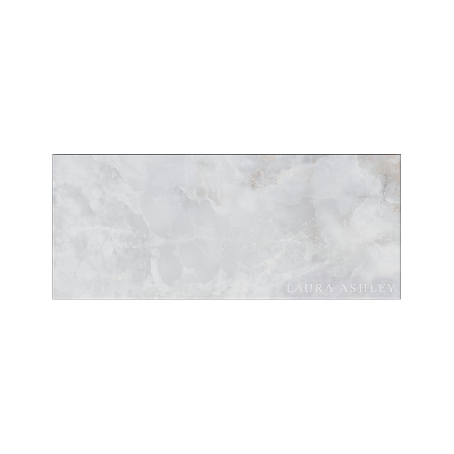 Laura Ashley Onyx Self-Adhesive Bathroom Splashback Gloss Dove Grey 250mm x 600mm x 4mm (277YR)
